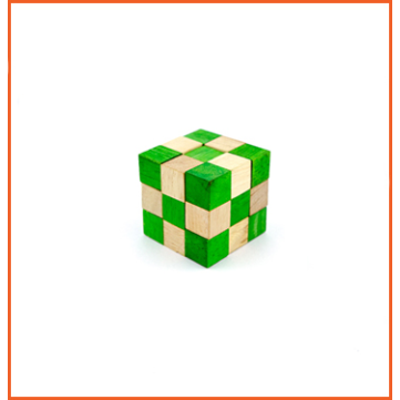 SNAKE CUBE Small Green