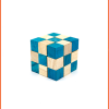 SNAKE CUBE Medium Blue