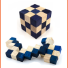 SNAKE CUBE Medium Dark Blue