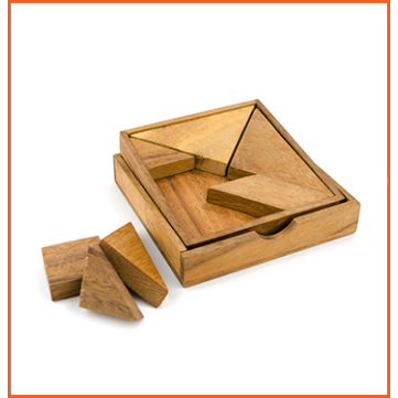 TANGRAM (square) (7 PIECES)