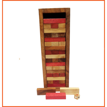 JENGA COLOURS AND DICE