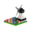 200144 - Windmill with Tulips - Hobbycity.gr - BRIXIES