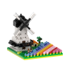 200144 - Windmill with Tulips - Hobbycity.gr - BRIXIES