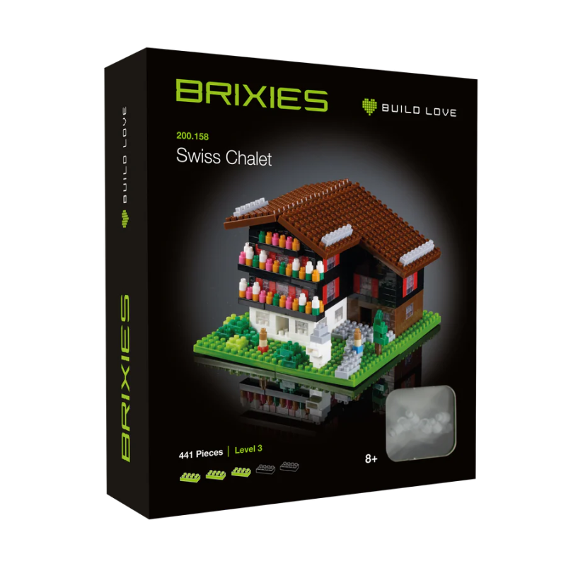 200158 - Swiss Chalet - Hobbycity.gr - BRIXIES