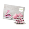 BRIXIES Postcard Wedding Cake