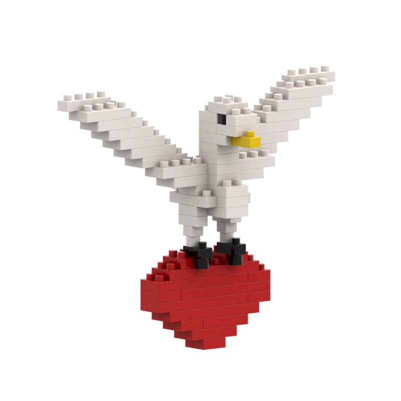 220032 - BRIXIES Postcard Turtledove - Hobbycity.gr - BRIXIES