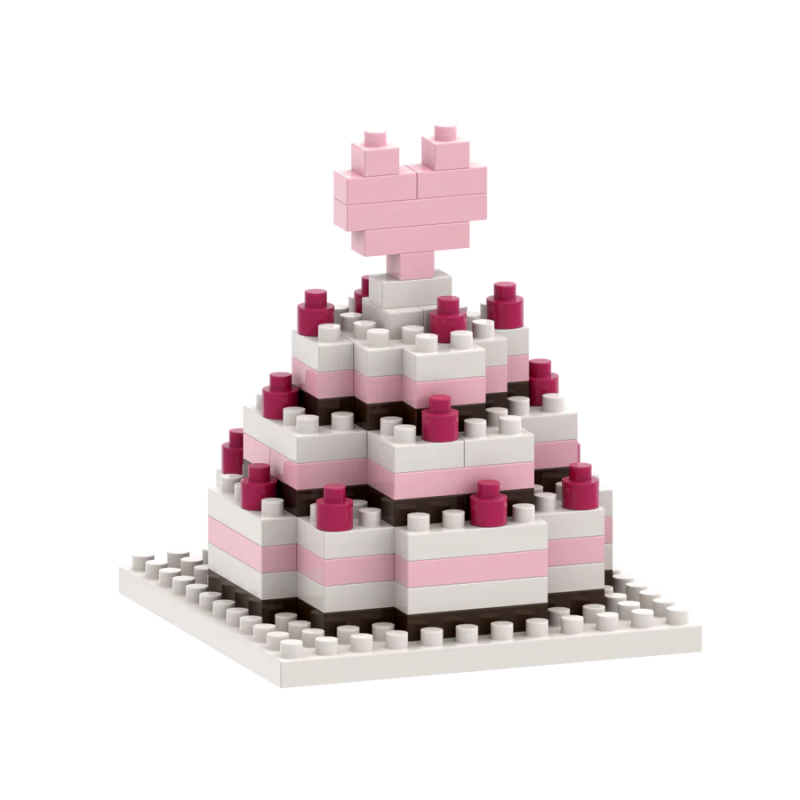 220060 - BRIXIES Postcard Wedding Cake - Hobbycity.gr - BRIXIES