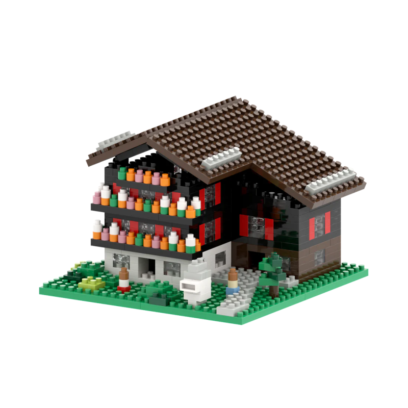 200158 - Swiss Chalet - Hobbycity.gr - BRIXIES