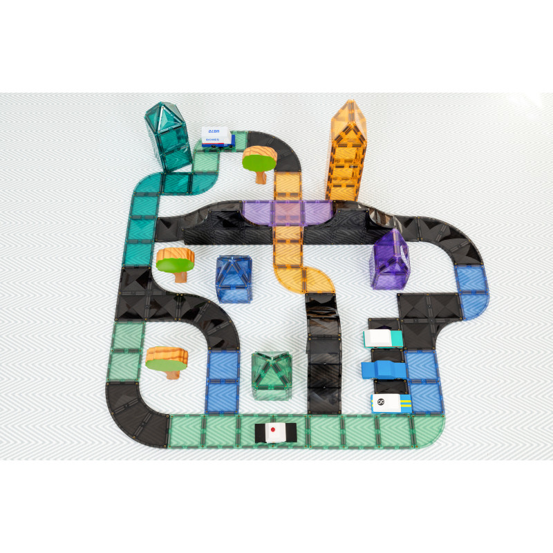 293484 - Pastel Ramps & Intersections Pack 16 τεμ. - Hobbycity.gr - Connetix