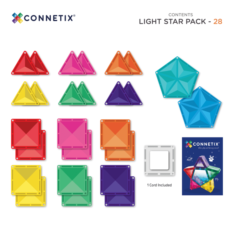 730145 - Light Star Pack 28 τεμ. - Hobbycity.gr - Connetix