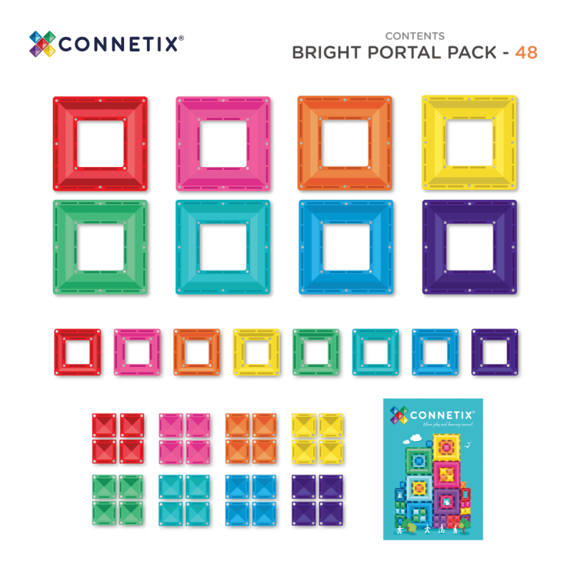 730169 - Bright Portal Pack 48 τεμ. - Hobbycity.gr - Connetix