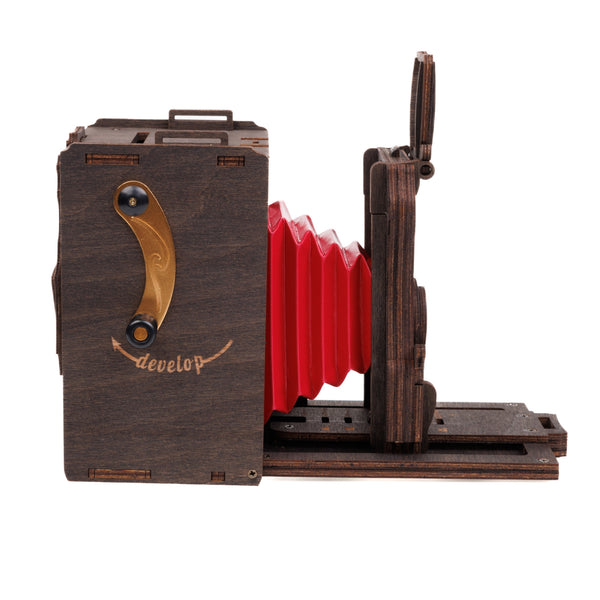 JLK001 - DIY Pinhole Mini Instant Film Camera - Σκούρο Καφέ - Hobbycity.gr - Jolly Look