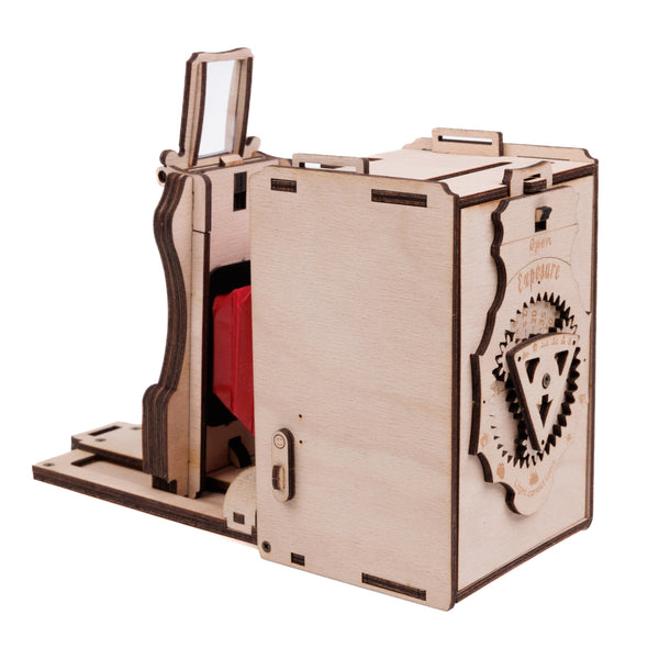 JLK002 - DIY Pinhole Mini Instant Film Camera - Φυσικό Χρώμα - Hobbycity.gr - Jolly Look