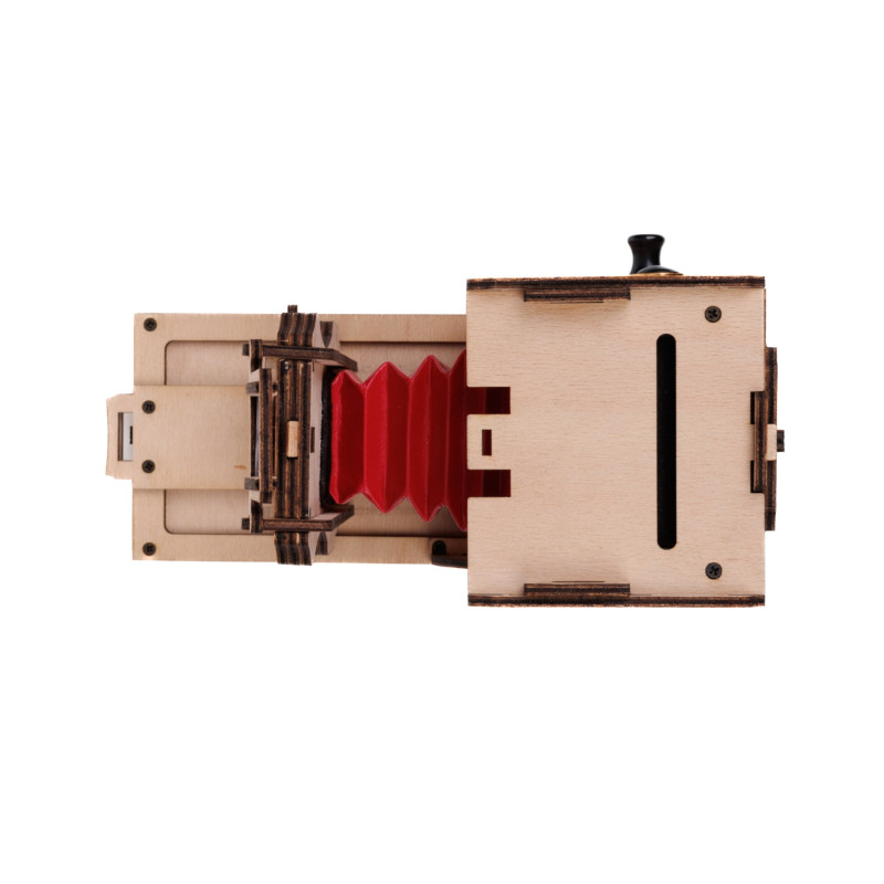 JLK012 - Συναρμολογημένη Pinhole Instant Mini Film Camera ~ Φυσικό Χρώμα - Hobbycity.gr - Jolly Look