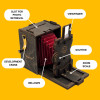 JLK015 - DIY Pinhole SQUARE Film Camera - Σκούρο Καφέ - Hobbycity.gr - Jolly Look
