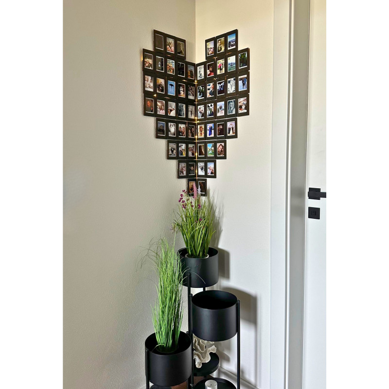 JLK027 - Decoration Frames για Mini Instax Film ~ Βαμμένο Σκούρο Καφέ (σετ 10 τμχ) - Hobbycity.gr - Jolly Look