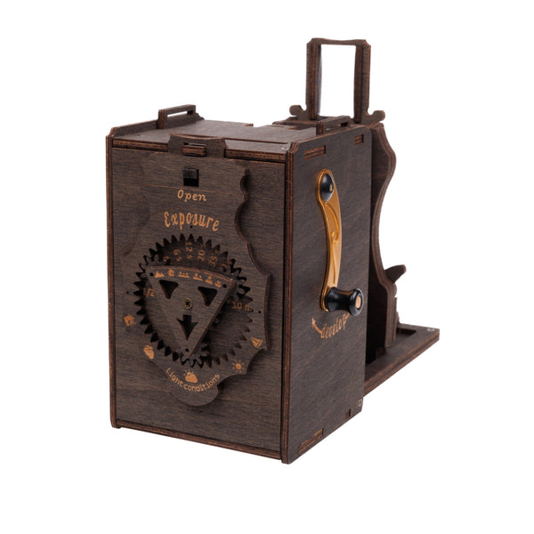 JLK001 - Jolly Look Pinhole Mini DIY Camera Kit ~ Βαμμένο Σκούρο Καφέ - Hobbycity.gr - Jolly Look