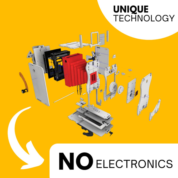 JLK001 - Jolly Look Pinhole Mini DIY Camera Kit ~ Βαμμένο Σκούρο Καφέ - Hobbycity.gr - Jolly Look