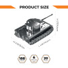 MT020 - Άρμα Tiger I Ponderous Panzer - Hobbycity.gr - Metal Time