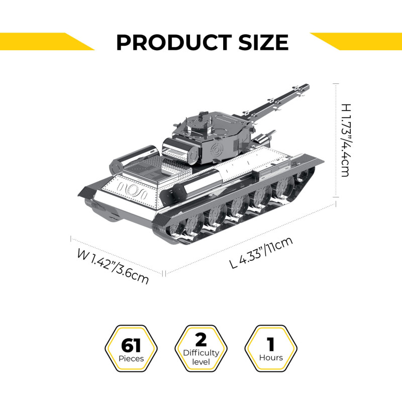 MT071 - Άρμα T-34/85 - Hobbycity.gr - Metal Time