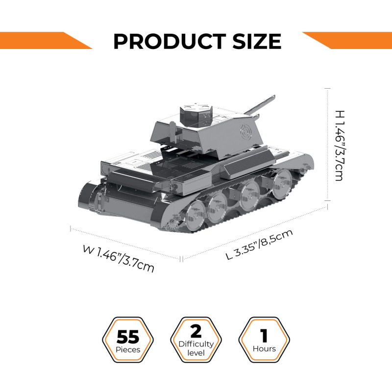 MT064 - Άρμα Cruiser MK III - Hobbycity.gr - Metal Time