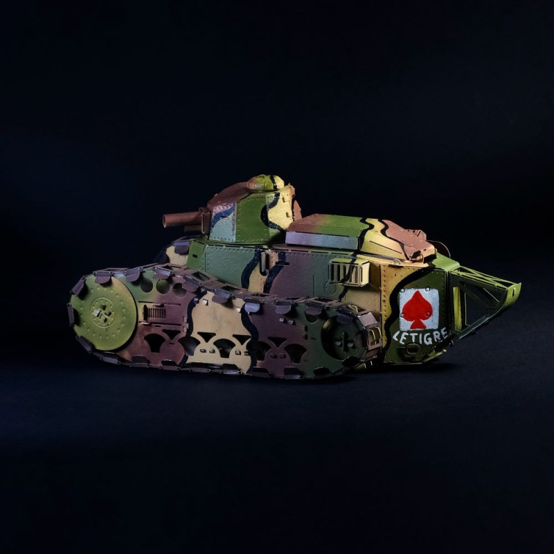 MT010 - Άρμα Nimble Fighter Renault FT-17 - Hobbycity.gr - Metal Time