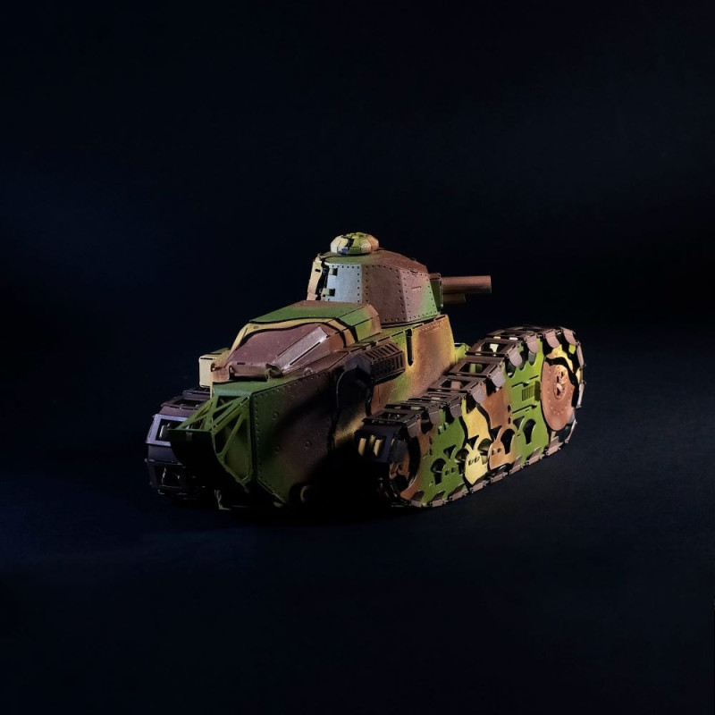 MT010 - Άρμα Nimble Fighter Renault FT-17 - Hobbycity.gr - Metal Time