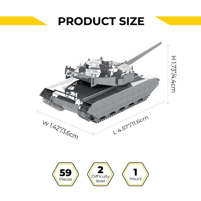 MT058 - Άρμα Oplot T-84 - Hobbycity.gr - Metal Time
