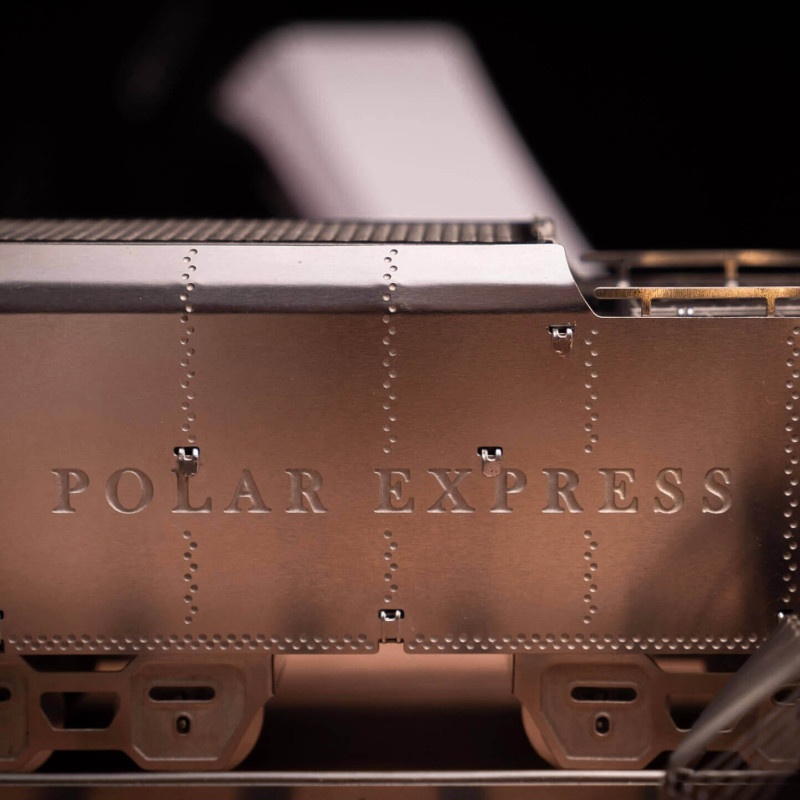 MT052ST - Αμαξοστοιχία Polar Steel Magic Express - Hobbycity.gr - Metal Time