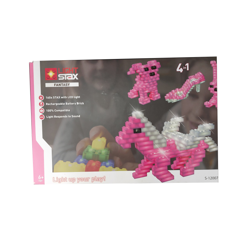 S12007 - Light STAX Fantasy (4 σε 1) με Επαναφορτιζόμενη βάση τροφοδοσίας & 4 Λειτουργίες Φωτισμού - Hobbycity.gr - Open Brick Source