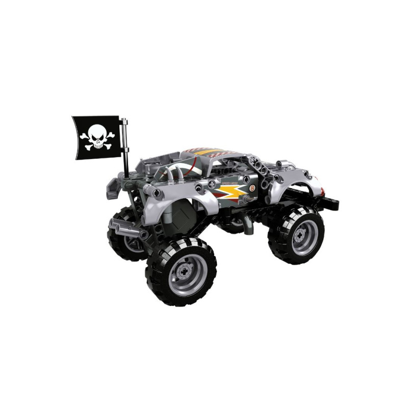 OBWS0908 - Monster Truck Silver - Hobbycity.gr - Open Brick Source