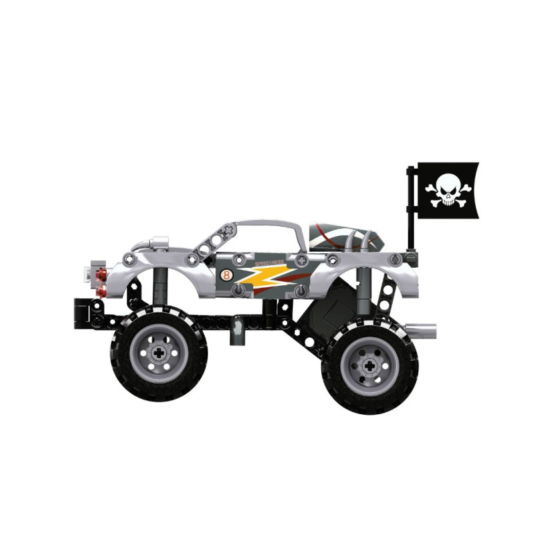 OBWS0908 - Monster Truck Silver - Hobbycity.gr - Open Brick Source