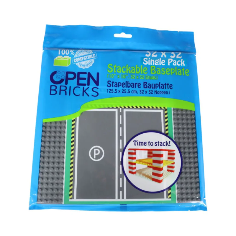 Open Bricks Baseplate Parking lot OBS32PL1 Open Brick Source
