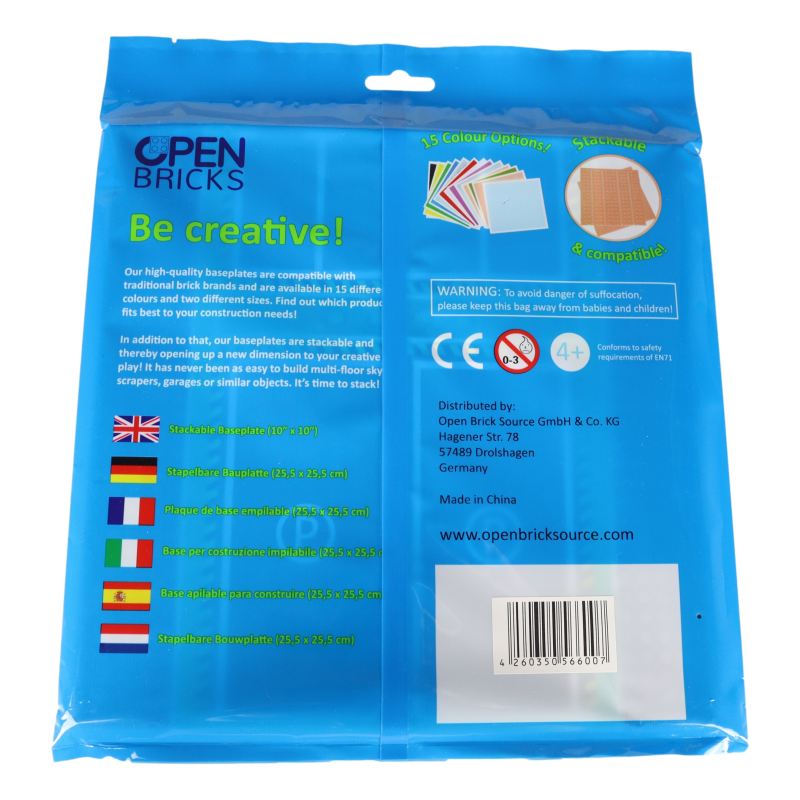 OBS32PL1 - Open Bricks Βάση Κατασκευής Χώρος στάθμευσης ~ Parking lot - Hobbycity.gr - Open Brick Source