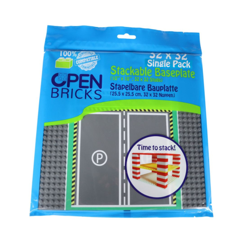 OBS32PL1 - Open Bricks Βάση Κατασκευής Χώρος στάθμευσης ~ Parking lot - Hobbycity.gr - Open Brick Source