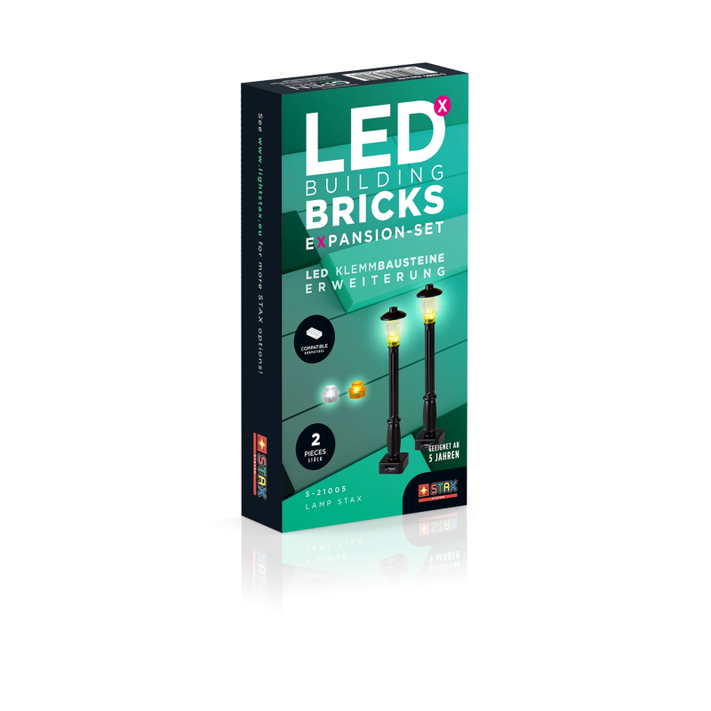 S21005 - Expansion Set ~ Κολώνες Φωτισμού LED STAX με Καλώδια - Hobbycity.gr - Open Brick Source