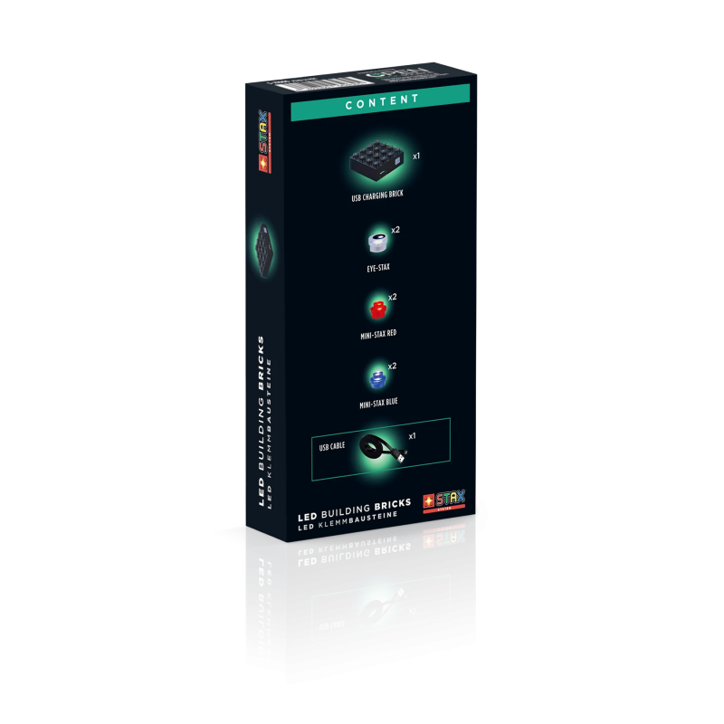 S21006 - Expansion Set ~ STAX Bάση τροφοδοσίας με ενσωματωμένη μπαταρία & 6 εφέ φωτισμού - Hobbycity.gr - Open Brick Source