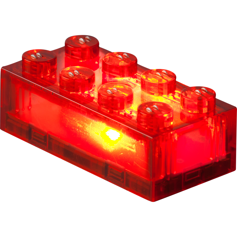 S21003 - STAX Expansion ~ LED Τουβλάκια σε 4 Χρώματα - Διάφανα - Hobbycity.gr - Open Brick Source