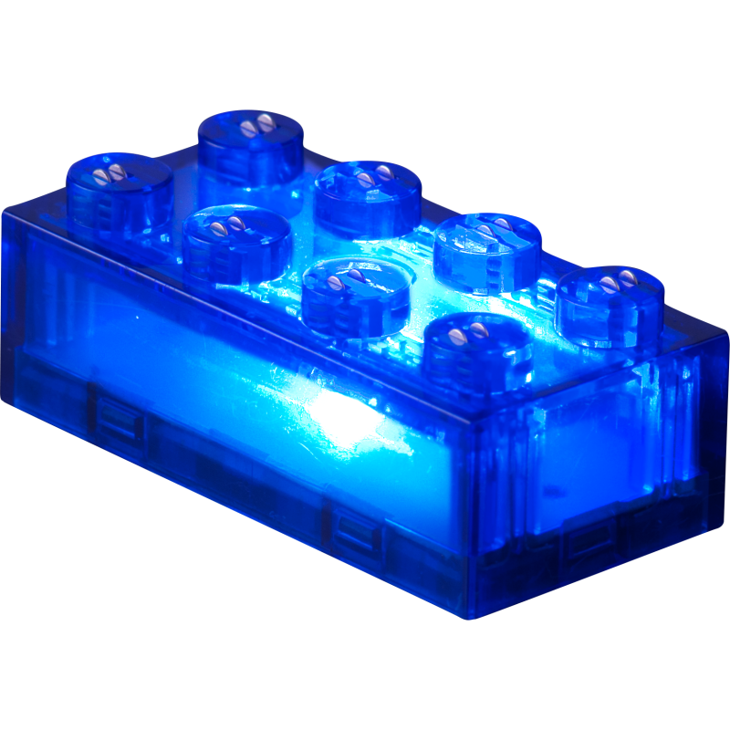 S21003 - STAX Expansion ~ LED Τουβλάκια σε 4 Χρώματα - Διάφανα - Hobbycity.gr - Open Brick Source