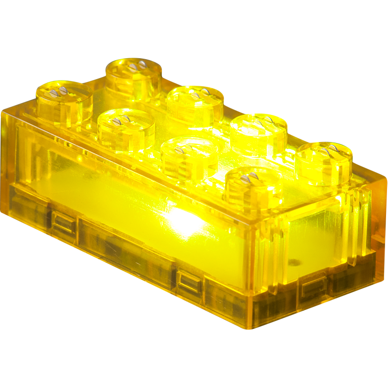 S21003 - STAX Expansion ~ LED Τουβλάκια σε 4 Χρώματα - Διάφανα - Hobbycity.gr - Open Brick Source