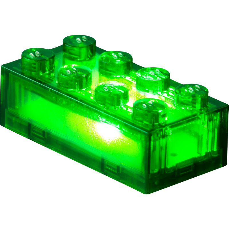 S21003 - STAX Expansion ~ LED Τουβλάκια σε 4 Χρώματα - Διάφανα - Hobbycity.gr - Open Brick Source