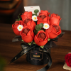 AF02J - Red Rose Bouquet DIY 3D Puzzle - Hobbycity.gr - Rokr