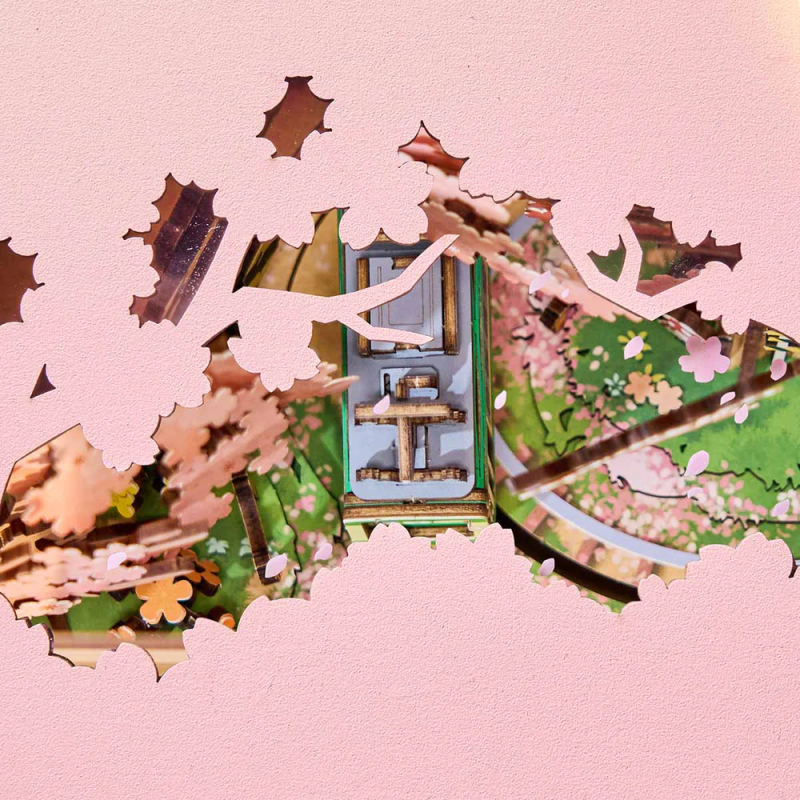 AMT02 - Sakura Dreamy Tour DIY Music Box 3D  με φωτισμό - Hobbycity.gr - RoLife