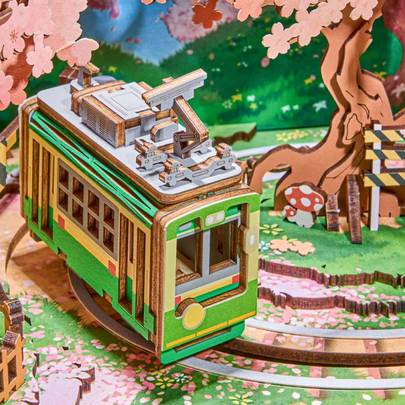 AMT02 - Sakura Dreamy Tour DIY Music Box 3D  με φωτισμό - Hobbycity.gr - RoLife