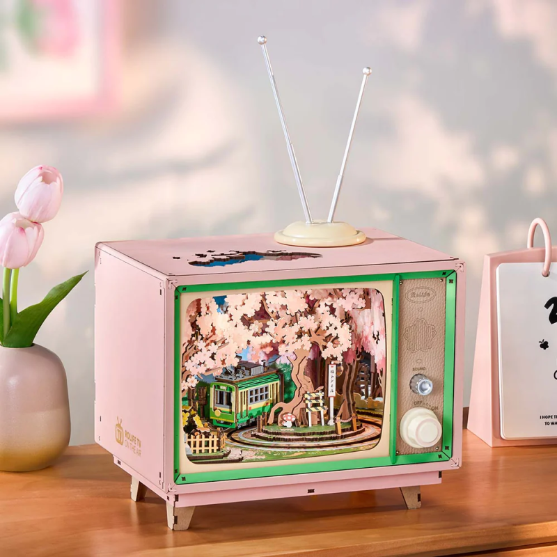 AMT02 - Sakura Dreamy Tour DIY Music Box 3D  με φωτισμό - Hobbycity.gr - RoLife