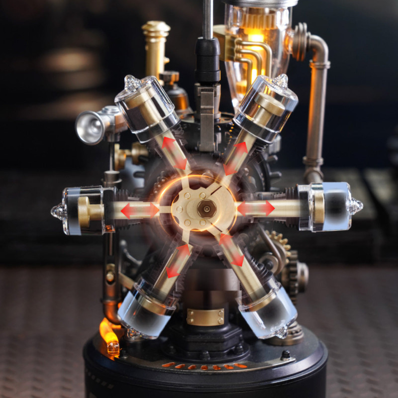 CGL01 - Leonardo da Vinci's Helicopter Mechanical 3D Puzzle - Hobbycity.gr - Rokr