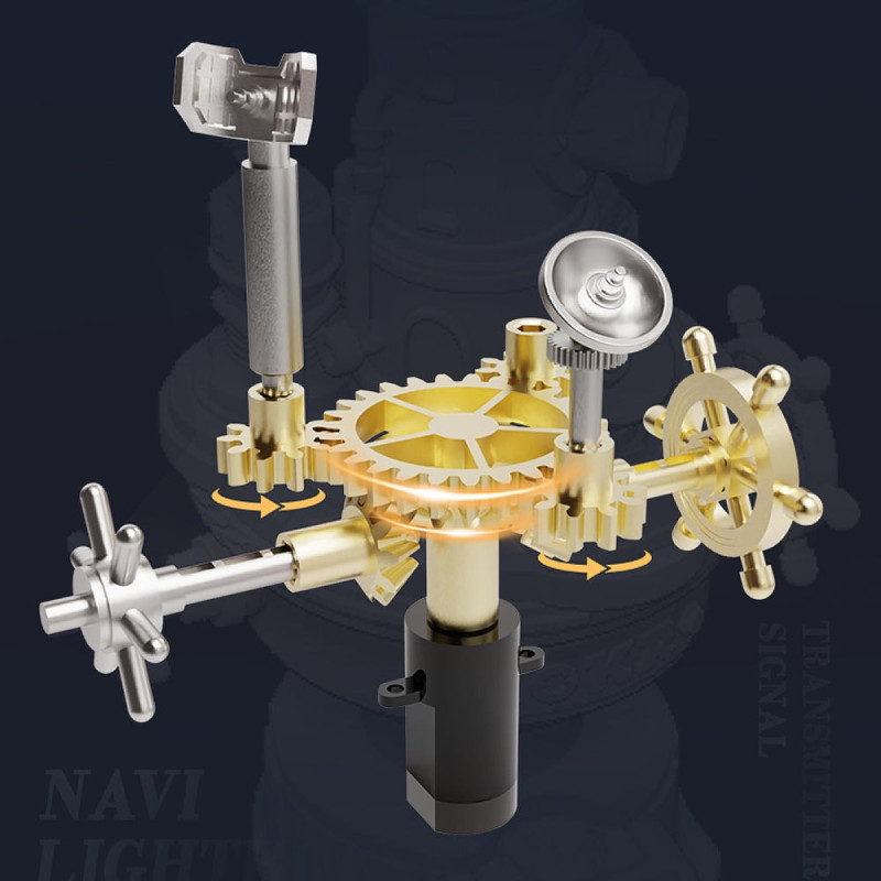 CGM01 - Navi Lighthouse Mechanical 3D Puzzle Kit - Hobbycity.gr - Rokr