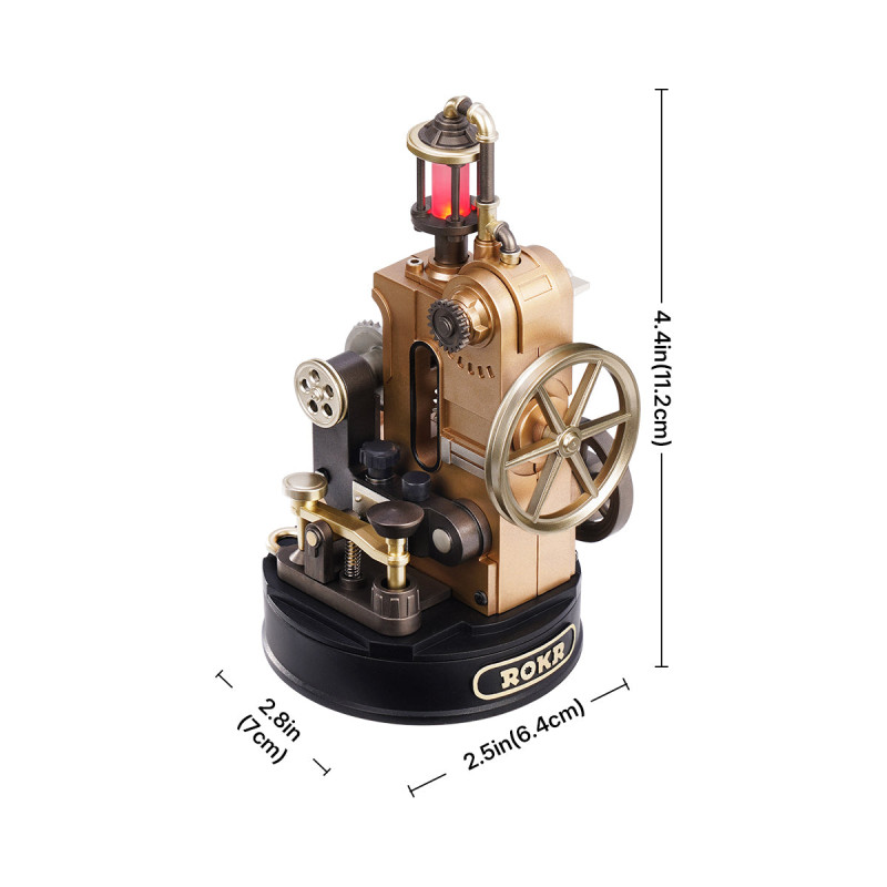 CGM02 - Morse Telegraph Mechanical 3D Puzzle - Hobbycity.gr - Rokr