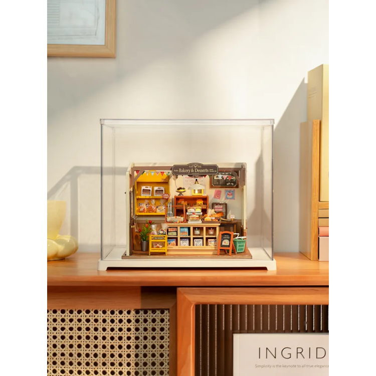 DF03L - Βιτρίνα Miniature House Display Box - Hobbycity.gr - RoLife
