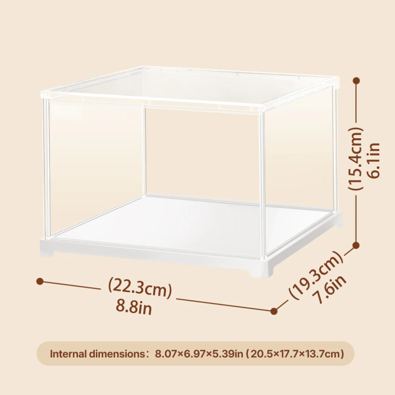 DF04L - Βιτρίνα Προστασίας Acrylic Display Box Landscape Size S - Hobbycity.gr - RoLife